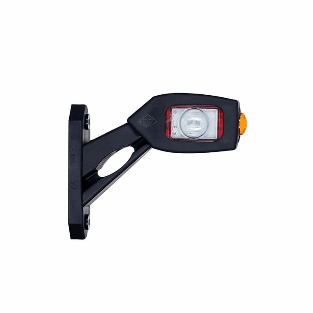 Pair of Triple LED Contour Side Arm Outline Marker Lamps Set left right 2115 Series short arm 12/24V USA fit