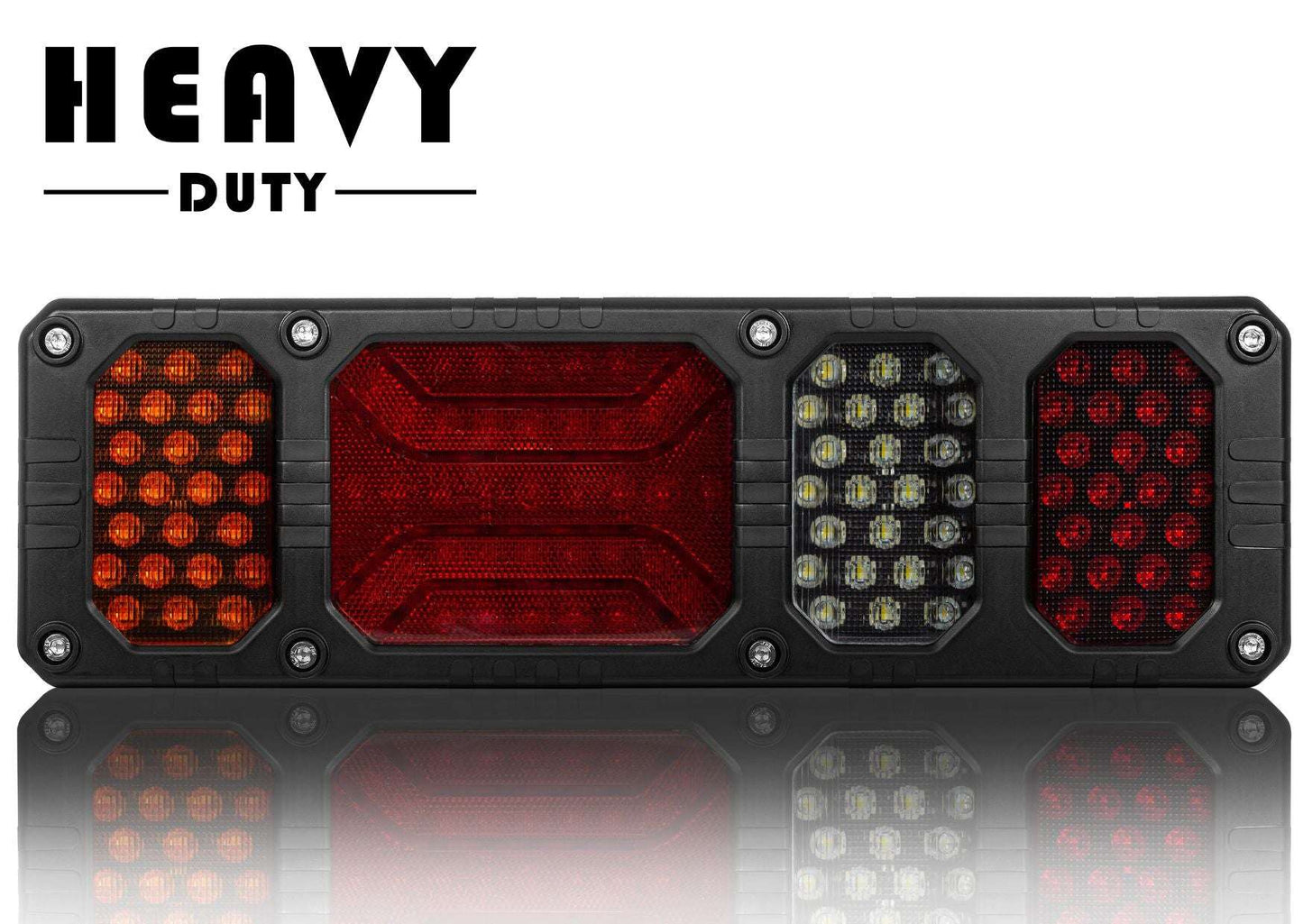 Rear Multifunction Heavy Duty LED Light With Reflective Device RL 2854 LEFT