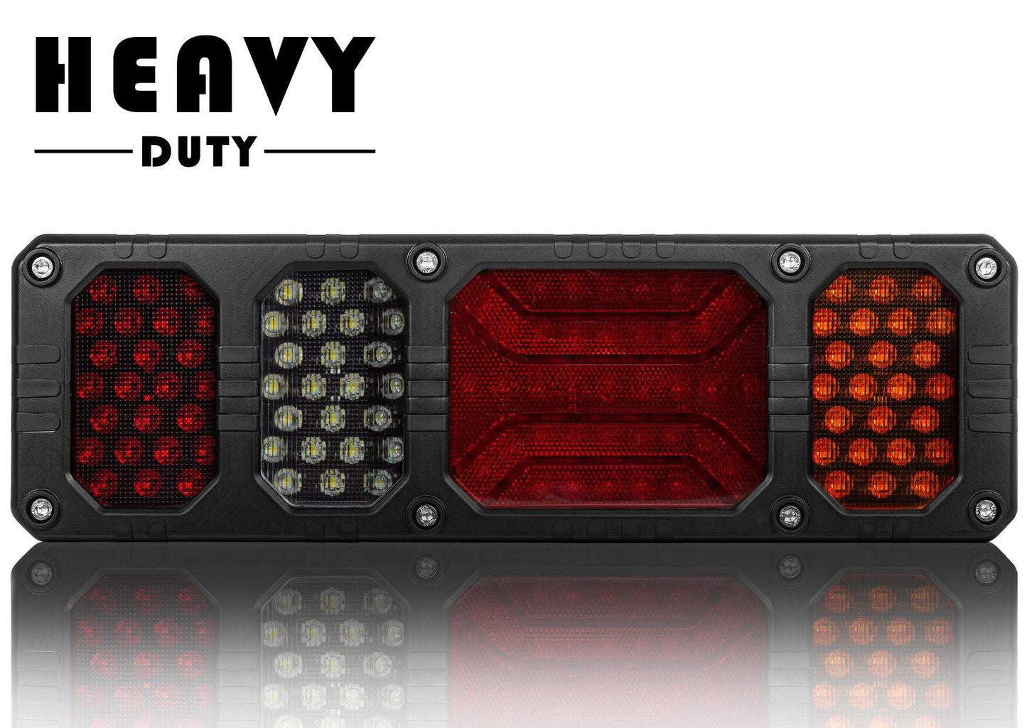 Rear Multifunction Heavy Duty LED Light With Reflective Device RL 2855 Right
