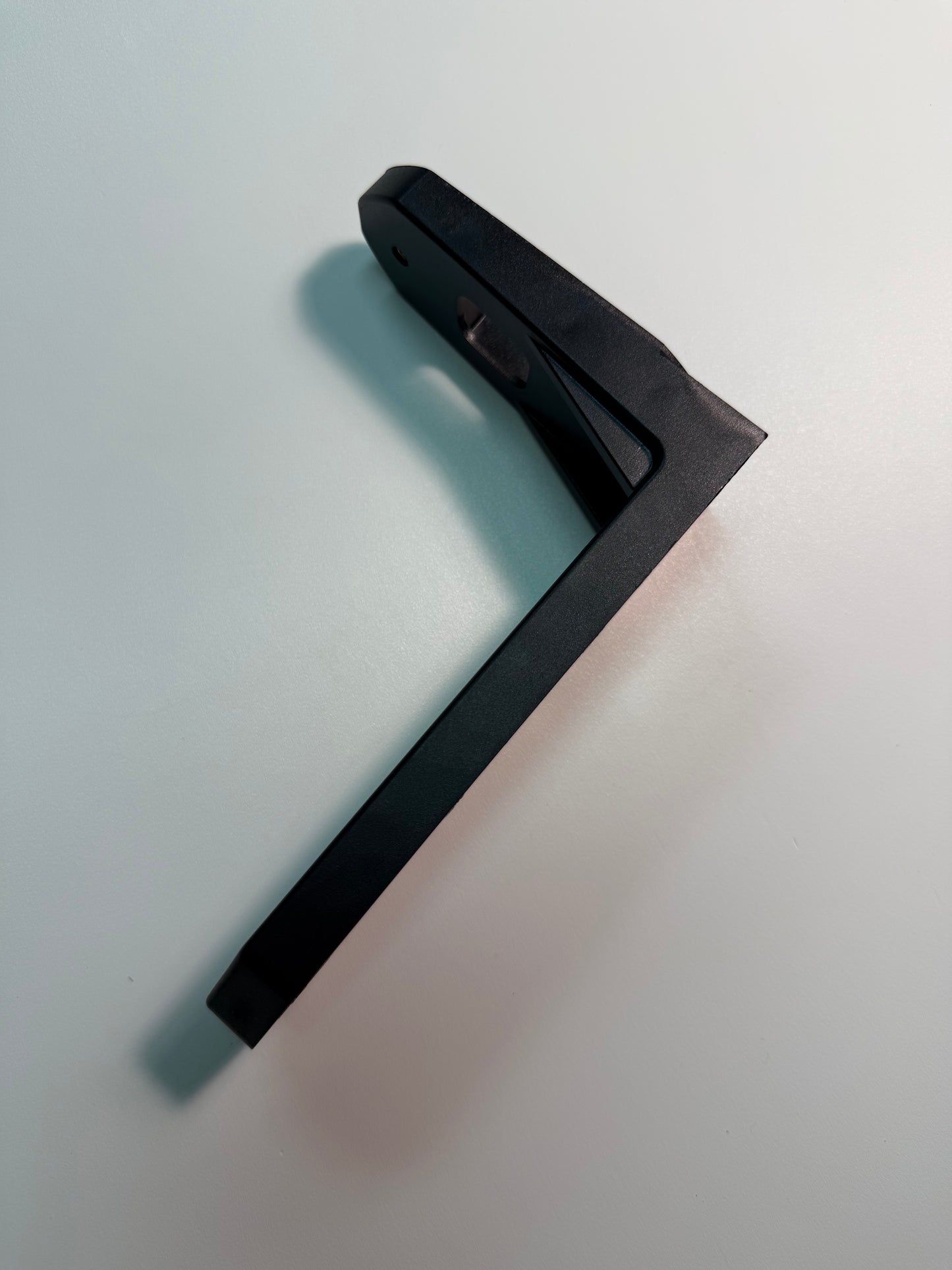 Top Bumper Mounting Bracket For Outline Marker Lights in black durable material for trailer or vehicle bumper installation