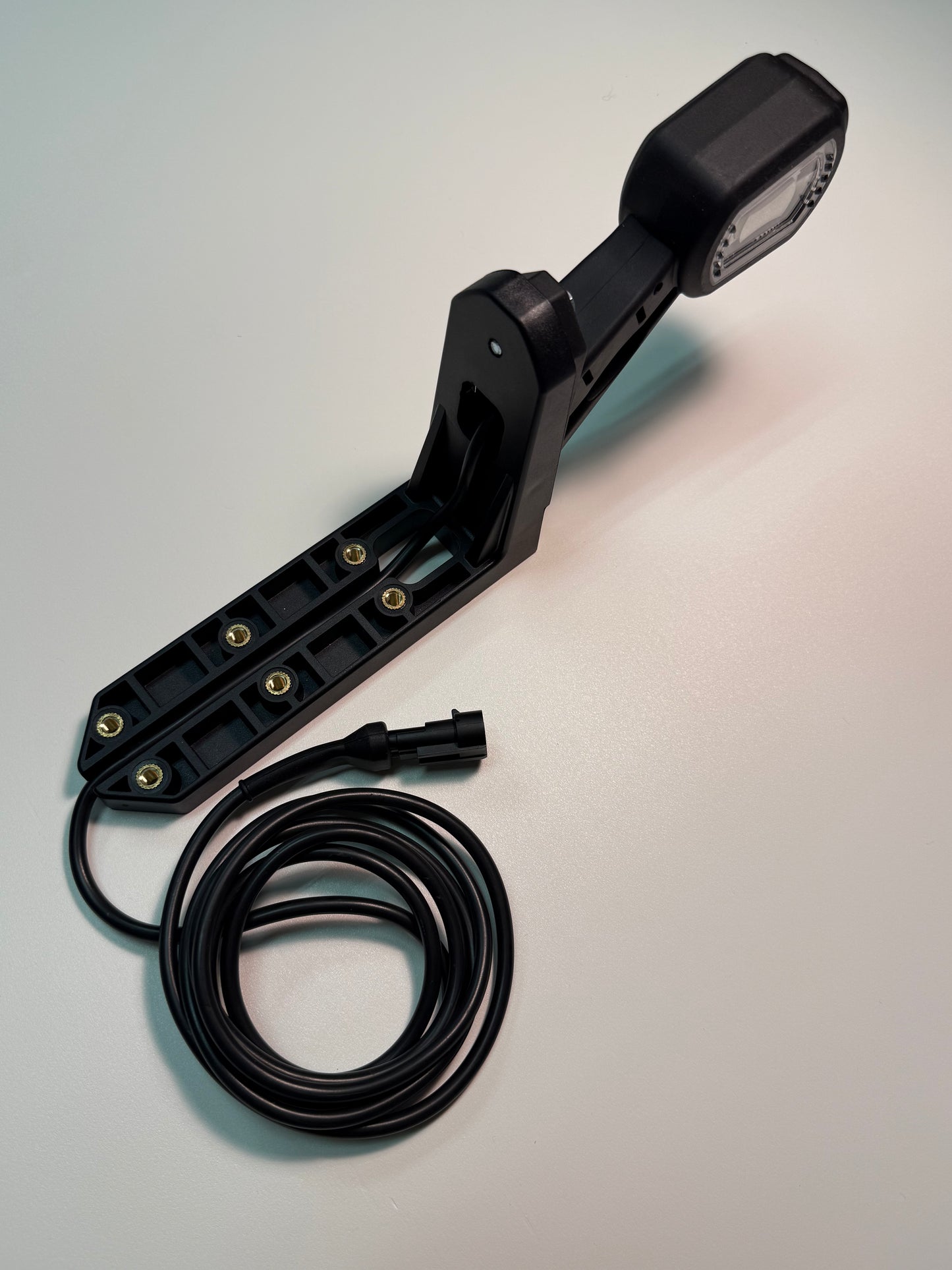 LED Side Outline Marker Light Set x2 Left Right LDCC 2697 & LDCC 2696 trailer marker light with cable and mounting bracket.