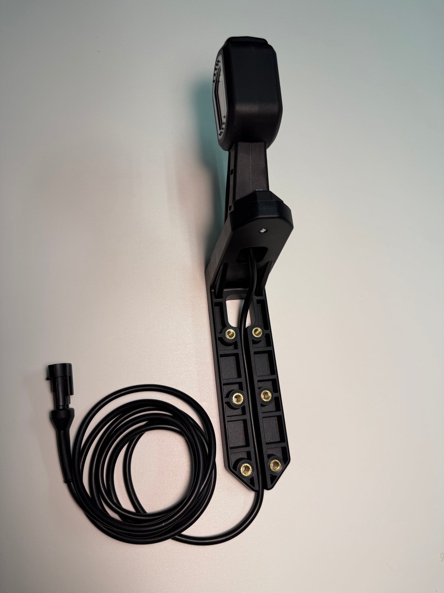 Top Bumper Mounting Bracket For Outline Marker Lights with wiring harness for secure trailer light installation.