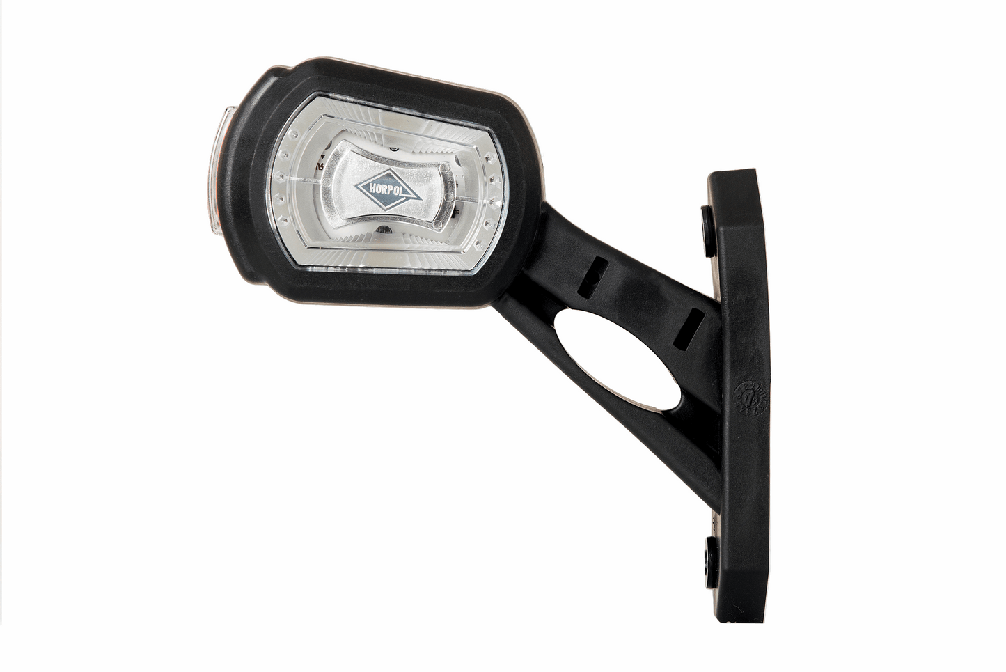 High-visibility amber led outline marker light for enhanced safety on semitrucks, trailers, and commercial vehicles on heavy duty semitrucks, box trucks, trailers, vocational, passenger, fire trucks, and commercial vehicles.