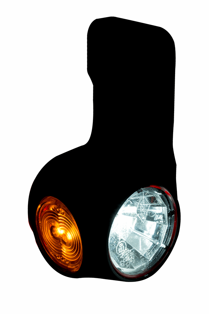 High-visibility red led marker light for enhanced safety on semitrucks, trailers, and commercial vehicles on heavy duty semitrucks, box trucks, trailers, vocational, passenger, fire trucks, and commercial vehicles.