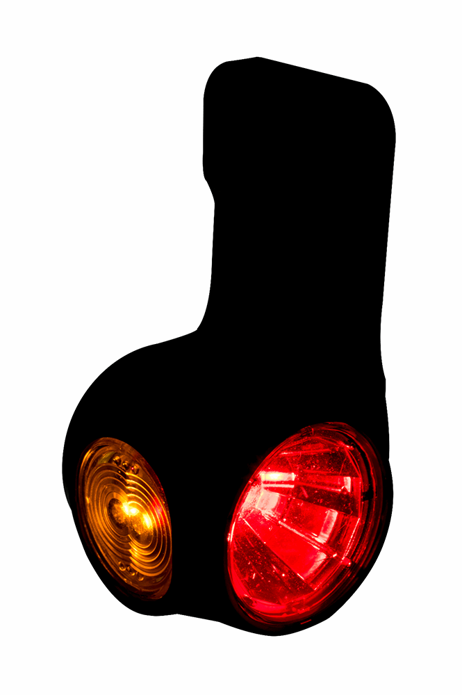 High-visibility red led marker light for enhanced safety on semitrucks, trailers, and commercial vehicles on heavy duty semitrucks, box trucks, trailers, vocational, passenger, fire trucks, and commercial vehicles.