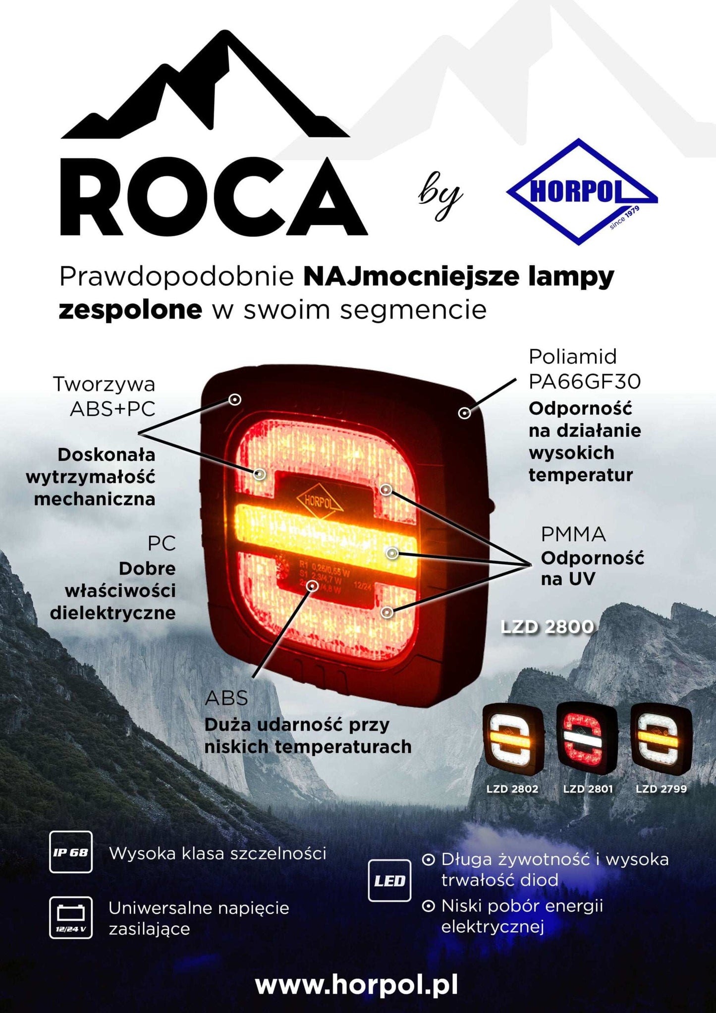Front Multifunction Light ROCA LZD 2799