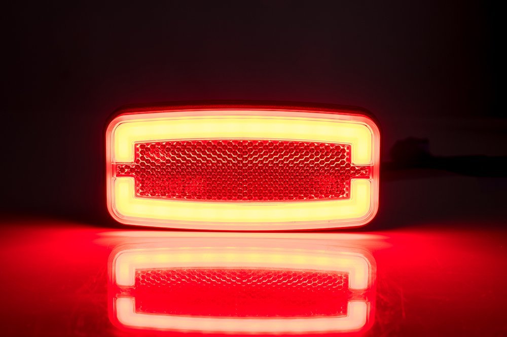 Marker Light With Reflective Device LD 2763 Red