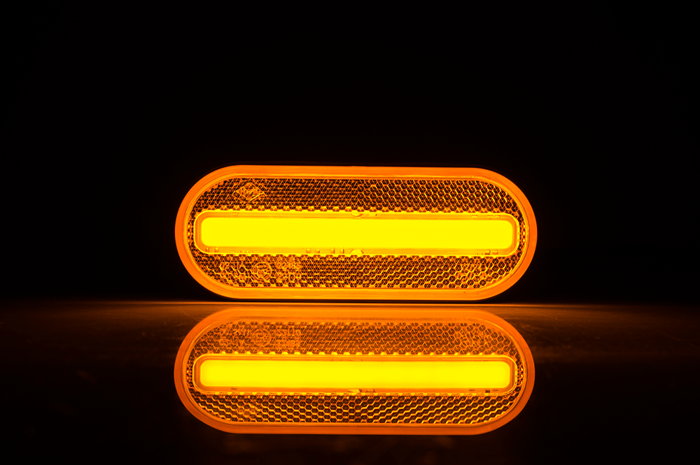 Marker Light With Reflective Device LD 2771 Amber