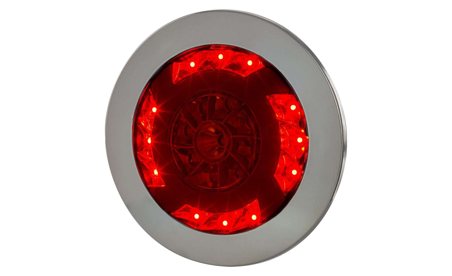 Multifunction LED Rear Lamp Chrome LUCY RL 2423 Left + Right Usable