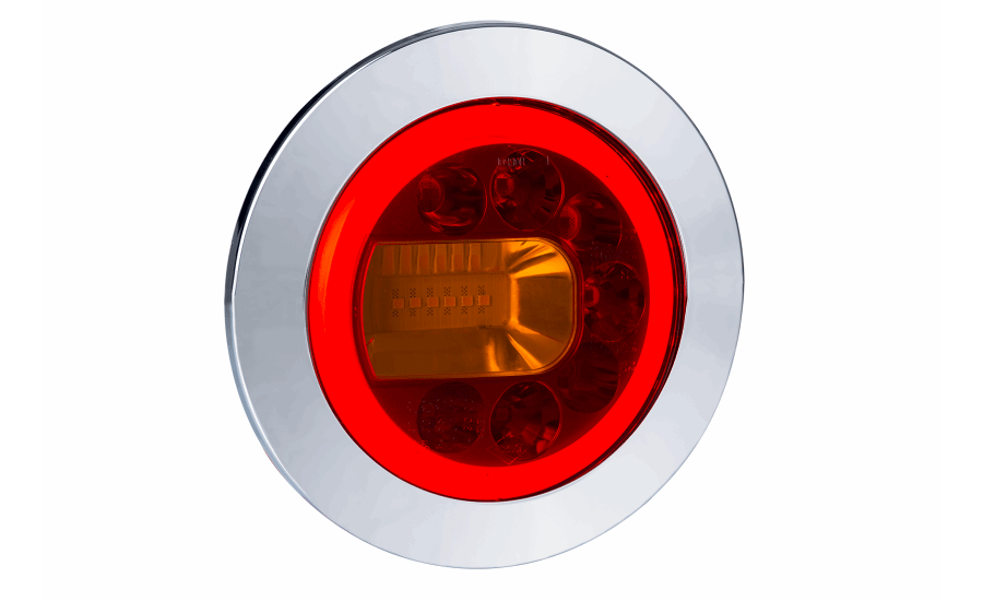 Multifunction LED Rear Chrome Lamp LUNA RL 2448 LEFT