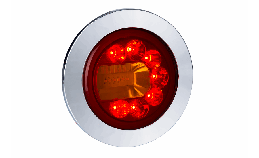 Multifunction LED Rear Chrome Lamp LUNA RL 2448 LEFT