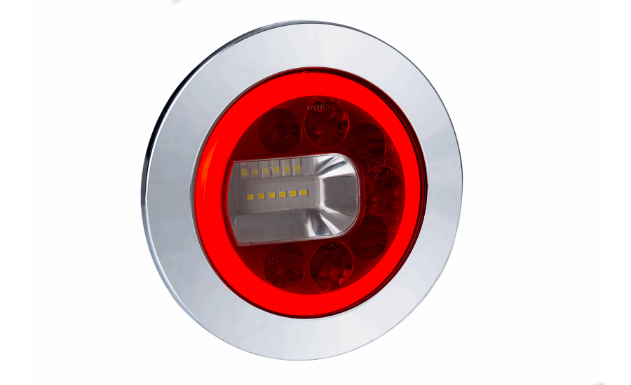 Multifunction LED Rear Chrome Lamp LUNA RL 2452 LEFT