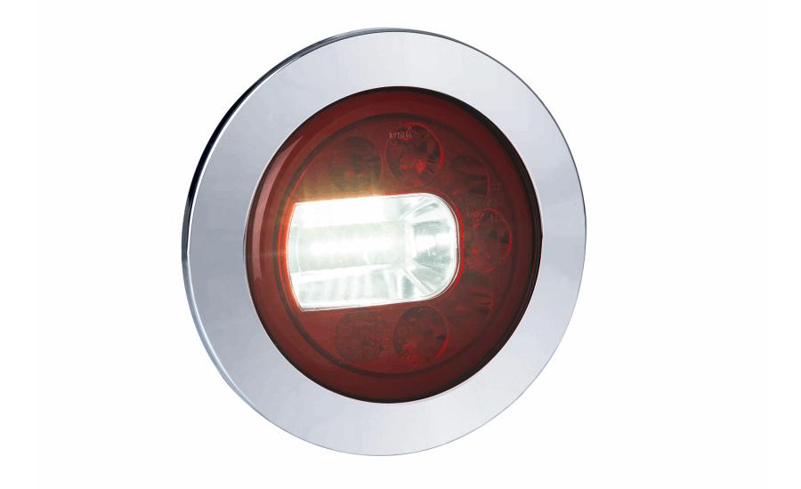 Multifunction LED Rear Chrome Lamp LUNA RL 2452 LEFT
