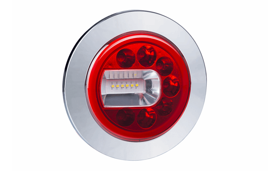 Multifunction LED Rear Chrome Lamp LUNA RL 2452 LEFT