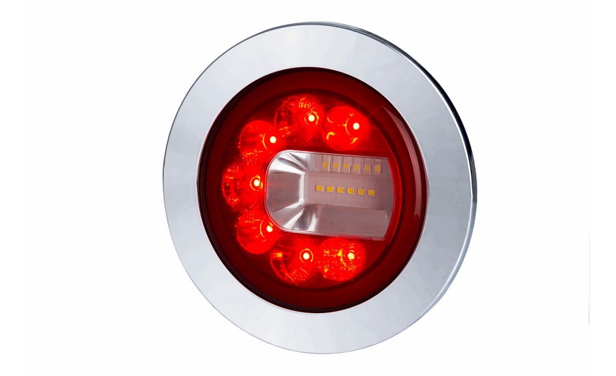 Multifunction LED Rear Chrome Lamp LUNA RL 2453 RIGHT