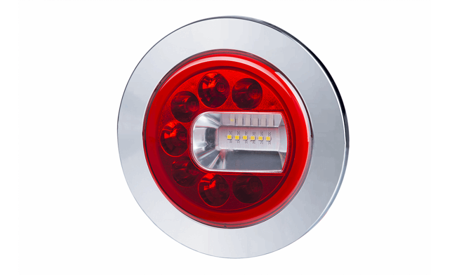 Multifunction LED Rear Chrome Lamp LUNA RL 2453 RIGHT