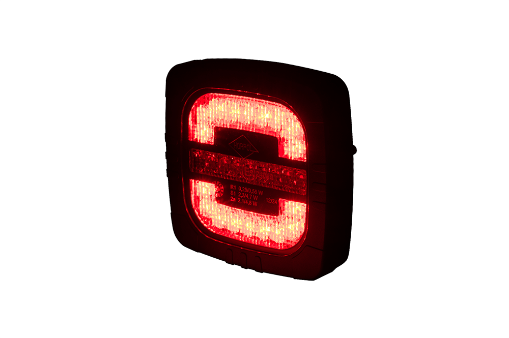 Rear 3 Function LED Lamp ROCA LZD 2800 with 27 LEDs for rear position, brake, and indicator light functions.