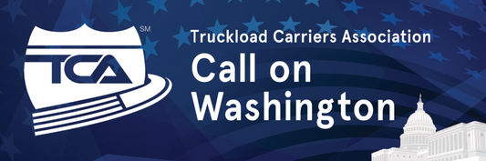 RoadLites at TCA’s Call on Washington in Washington, D.C., representing commercial truck and trailer safety lighting.