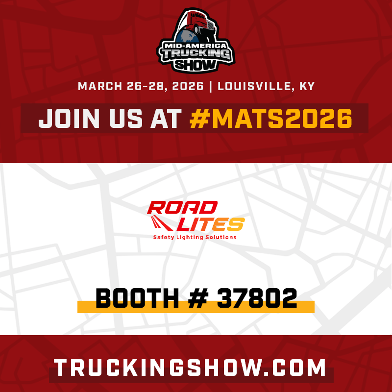 RoadLites a truck and trailer light company will be at the Mid America Trucking Show MATS