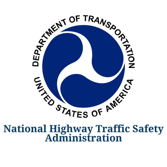 NHTSA and department of transportation logo on RoadLites Blog