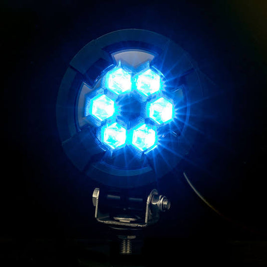 RoadLites Blue LED Work light BLUE SPOT RAPTOR (focused light, 400 lm) LRD 3183