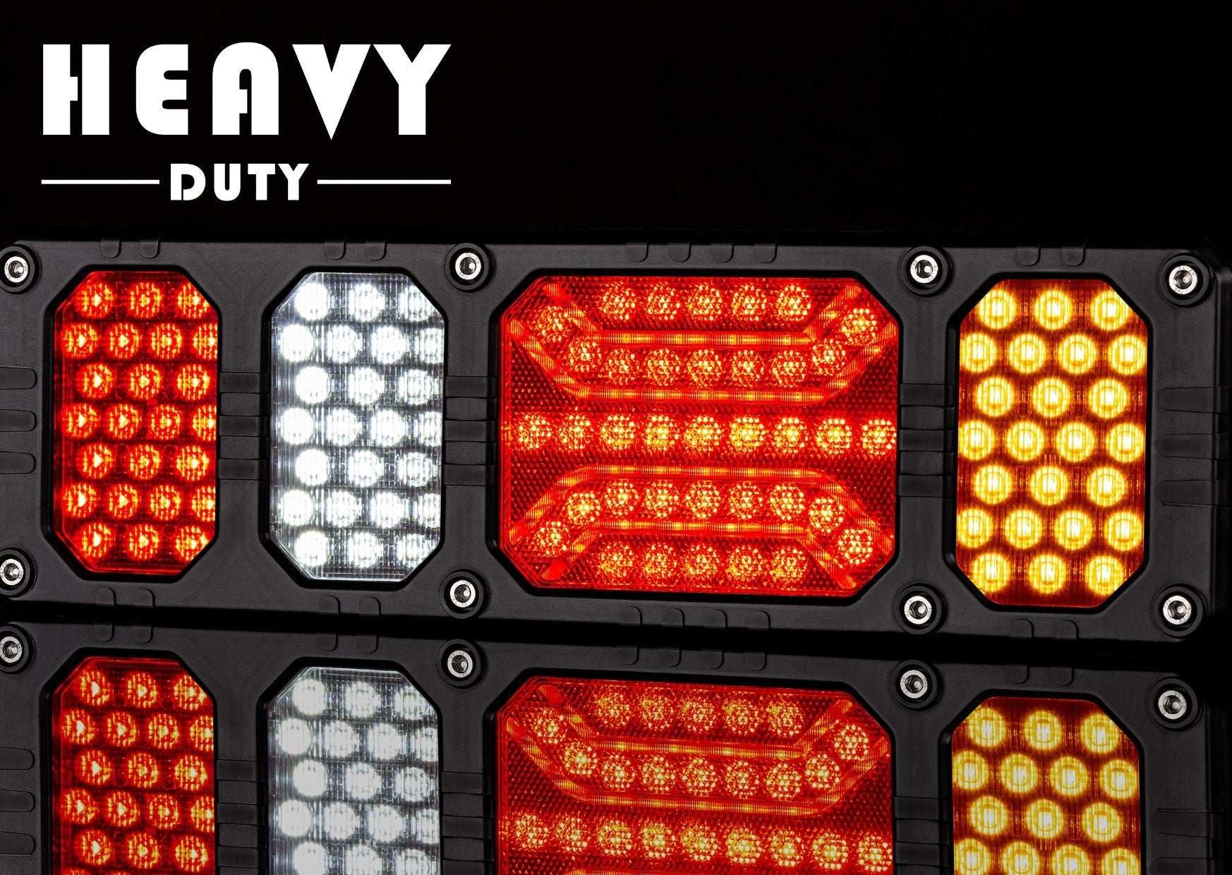 Rear Multifunction Light Heavy Duty With Reflective Device and Electrical Conduit LZD 2856