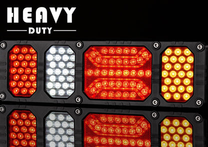 Rear Multifunction Light Heavy Duty With Reflective Device and Electrical Conduit LZD 2856