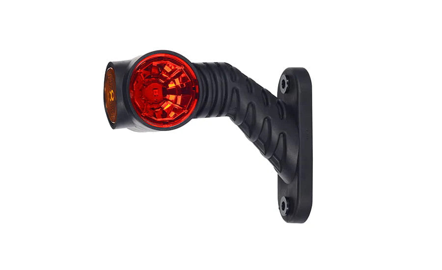 Truck Trailer LED Side Arm Outline Marker Light Set 6 FT Cable Optional Harness