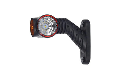 Truck Trailer LED Side Arm Outline Marker Light Set 6 FT Cable Optional Harness