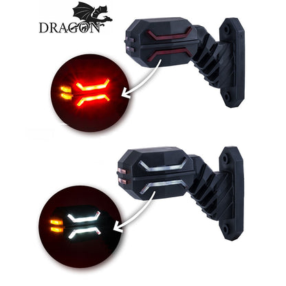 LED Side Outline Marker Light Setx2 Dragon LD 3064 & LD 3063