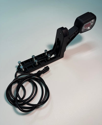 Top Bumper Mounting Bracket For Outline Marker Lights with wiring and mounting hardware for trailer lighting upgrade