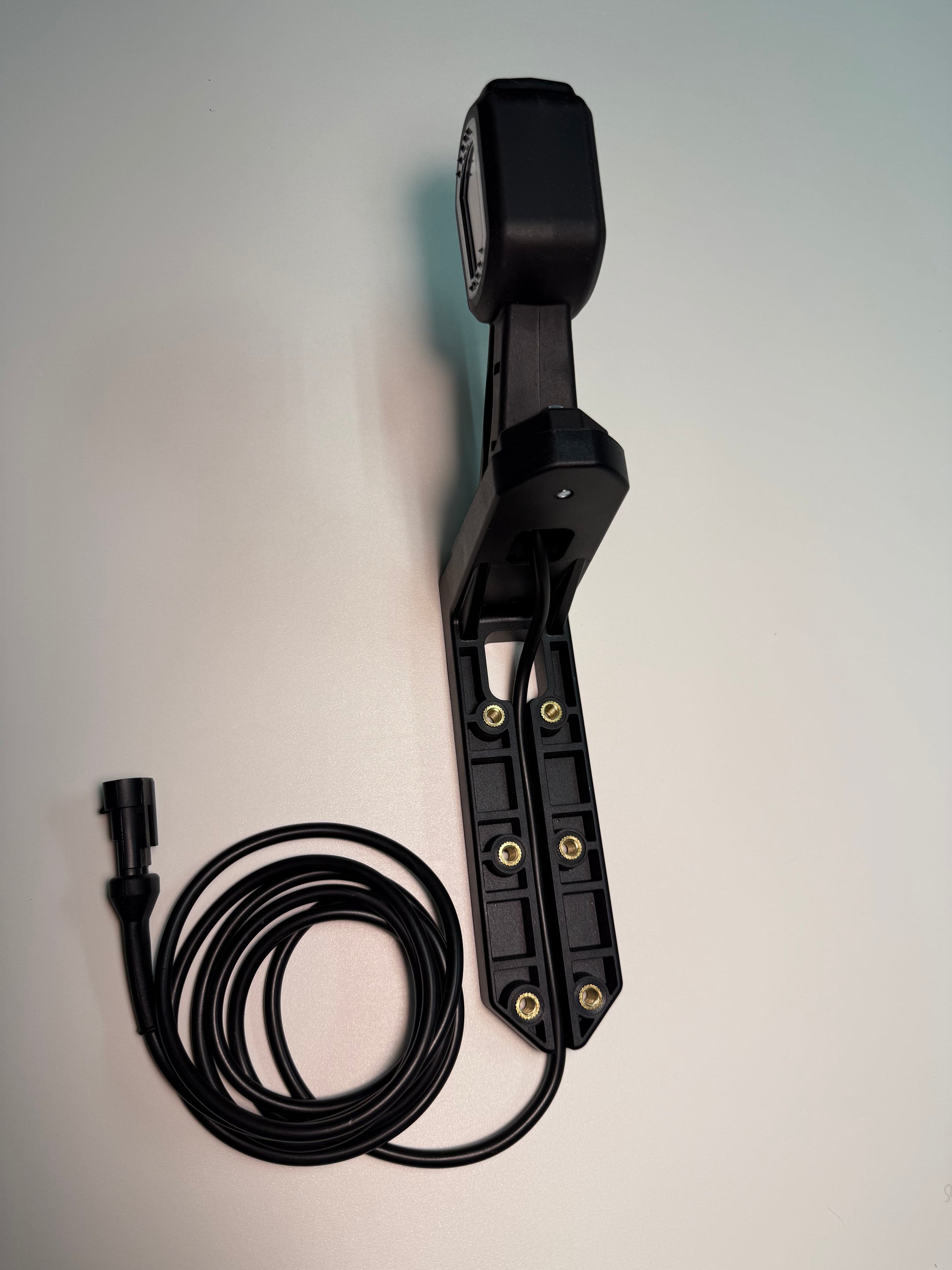 Top Bumper Mounting Bracket For Outline Marker Lights with wiring harness for secure trailer light installation.