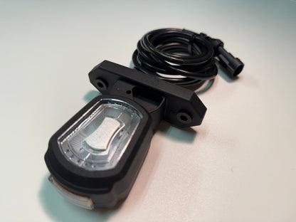 Short Arm LED Side Outline Marker Lamp Set LDCC 2776 & LDCC 2777 with cable for vehicle and trailer visibility and safety.