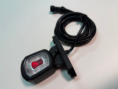 Short Arm LED Side Outline Marker Lamp Set LDCC 2776 & LDCC 2777 with cable for truck and trailervisibility and safety.