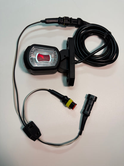 Short Arm LED Side Outline Marker Lamp Set LDCC 2776 & LDCC 2777 with cables for vehicle installation