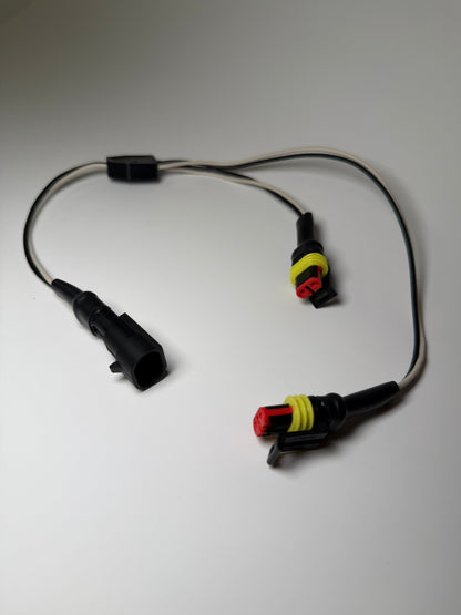 SuperSeal 2 Pin Male Female Connector Harness for Outline Marker Lights