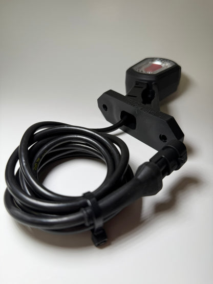 Close up of RoadLites right LED Side Outline Marker Light LDCC 2697 with superseal connector