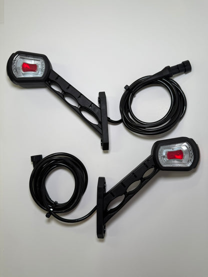 RoadLites Long Arm LED Outline Marker Light Set LDCC 2698 & LDCC 2699