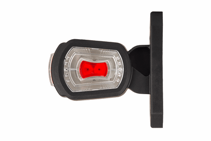 High-visibility bright red led outline marker light for enhanced safety on semitrucks, trailers, and commercial vehicles on heavy duty semitrucks, box trucks, trailers, vocational, passenger, fire trucks, and commercial vehicles.