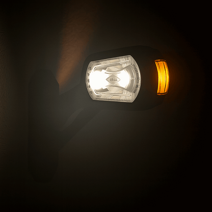 High-visibility led outline marker light for enhanced safety on semitrucks, trailers, and commercial vehicles on heavy duty semitrucks, box trucks, trailers, vocational, passenger, fire trucks, and commercial vehicles.