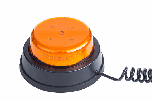 Orange Beacon Light with Magnet Holder and Cigarette Lighter Plug RL 2664/F