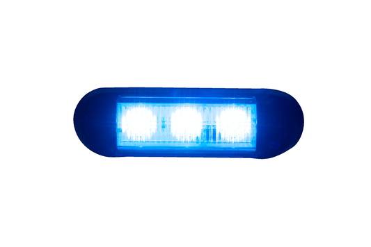 Blue LED warning lamp LDO 2676