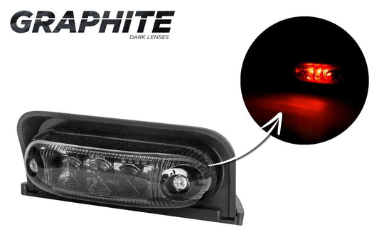 Marker Light LD 231/GRAPHITE Red