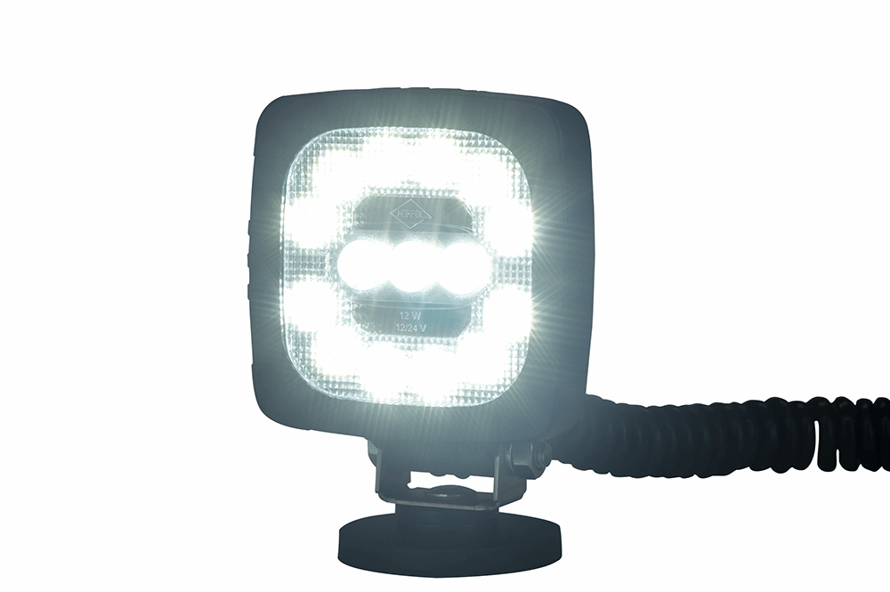 Work Light With Magnetic Assemble Base and Cigarette Lighter Plug LRD 2685