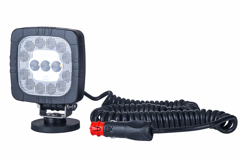 Work Light With Magnetic Assemble Base and Cigarette Lighter Plug LRD 2685