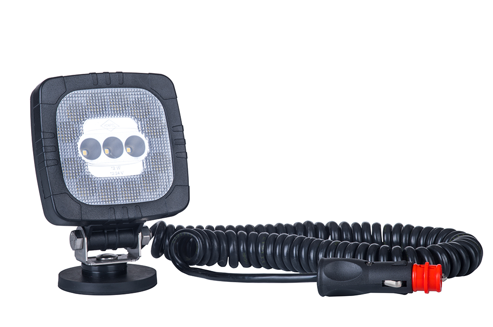 Work Light With Magnetic Assemble Base and Cigarette Lighter Plug LRD 2685