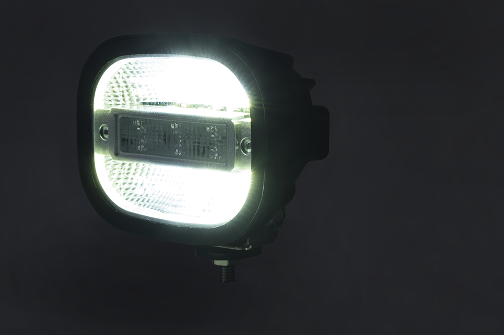 Work lamp with warning light LRD 3068