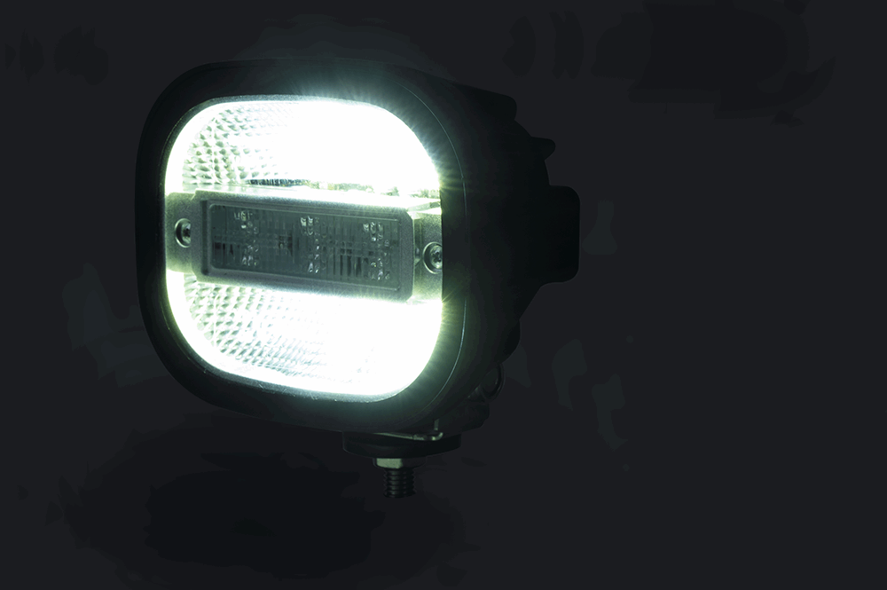 Work lamp with warning light LRD 3069