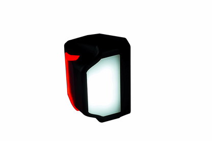 LED License Plate Lamp With Position Light RL 2834 with bright white plate light and integrated red rear position light.