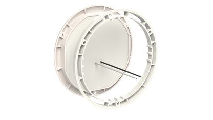 Round Interior LED Lighting Lamp With Motion Sensor LWD 2759 showing recessed mounting design and included installation ring.